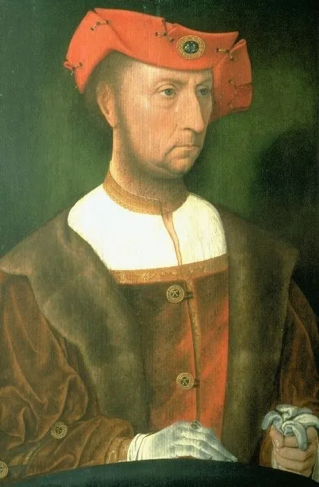Portrait of a Man, by Jan Mostaert, oil, 1520