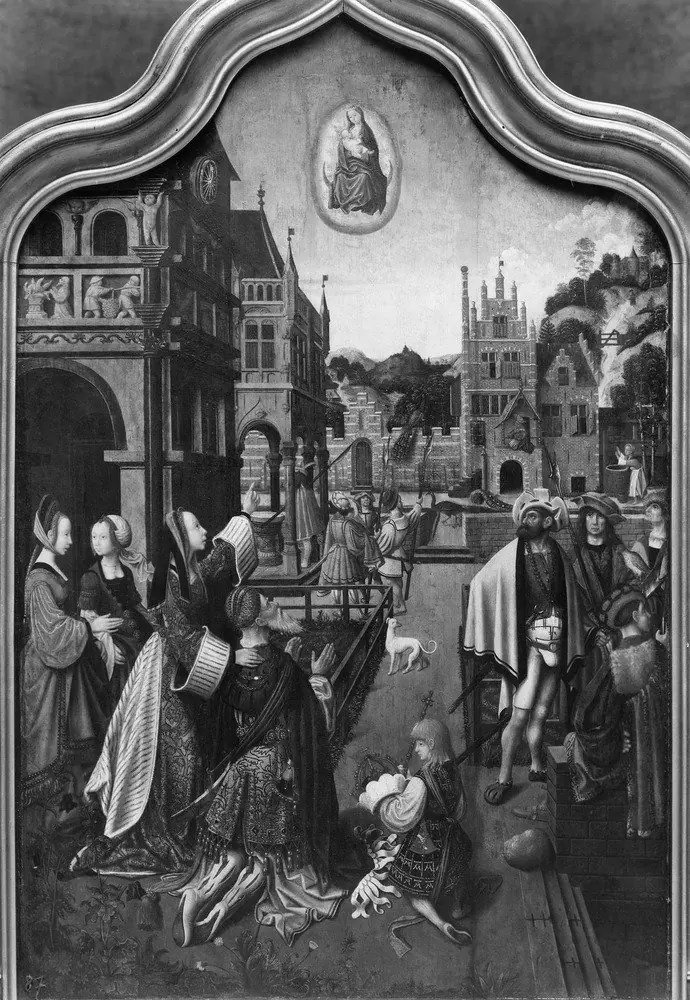 The Tiburtine Sibyl, by Jan Mostaert