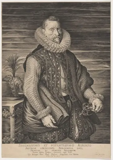 Albert, Archduke of Austria, by Jan Muller