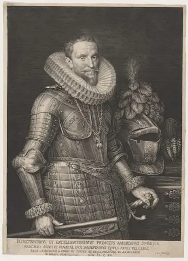 Ambroise Spinola, Spanish General in the Low Countries, by Jan Muller