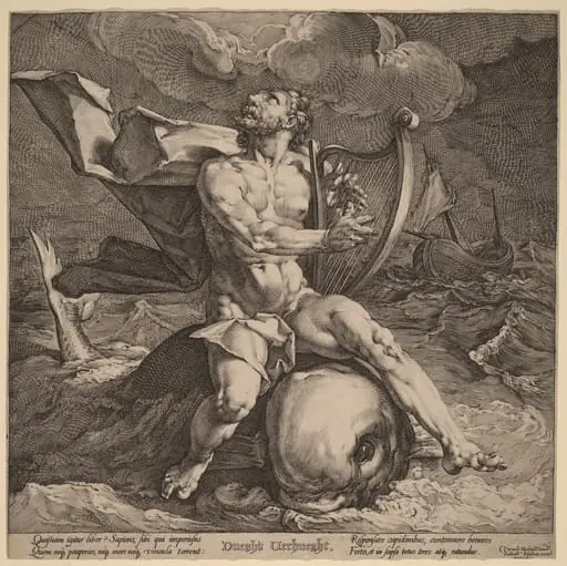 Arion on a Dolphin, by Jan Muller