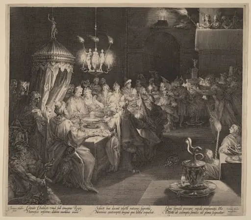 Belshazzar's Feast, by Jan Muller