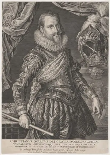 Christian IV of Denmark, by Jan Muller