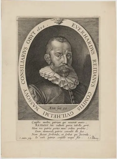 Everhard Reidan, Friend of William the Silent, by Jan Muller