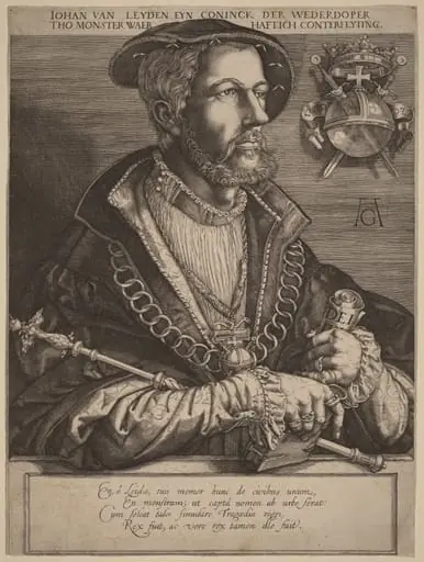 Johan van Leyden (Jan Beukels), by Jan Muller