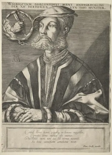 Portrait of Bernard Knipperdolling, by Jan Muller