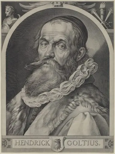 Portrait of Hendrick Goltzius, by Jan Muller