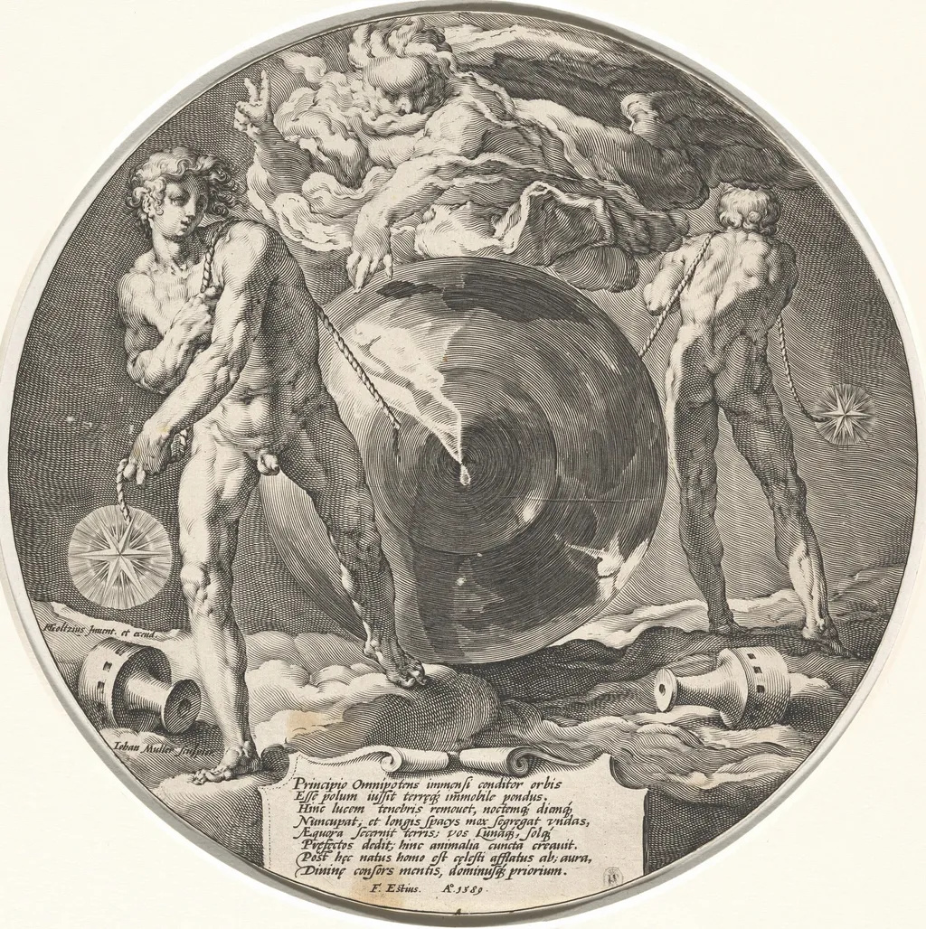 Title Page, by Jan Muller, ink, 1589