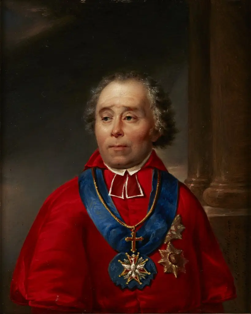 Portrait of Jan Paweł Woronicz, by Jan Nepomucen Bizański