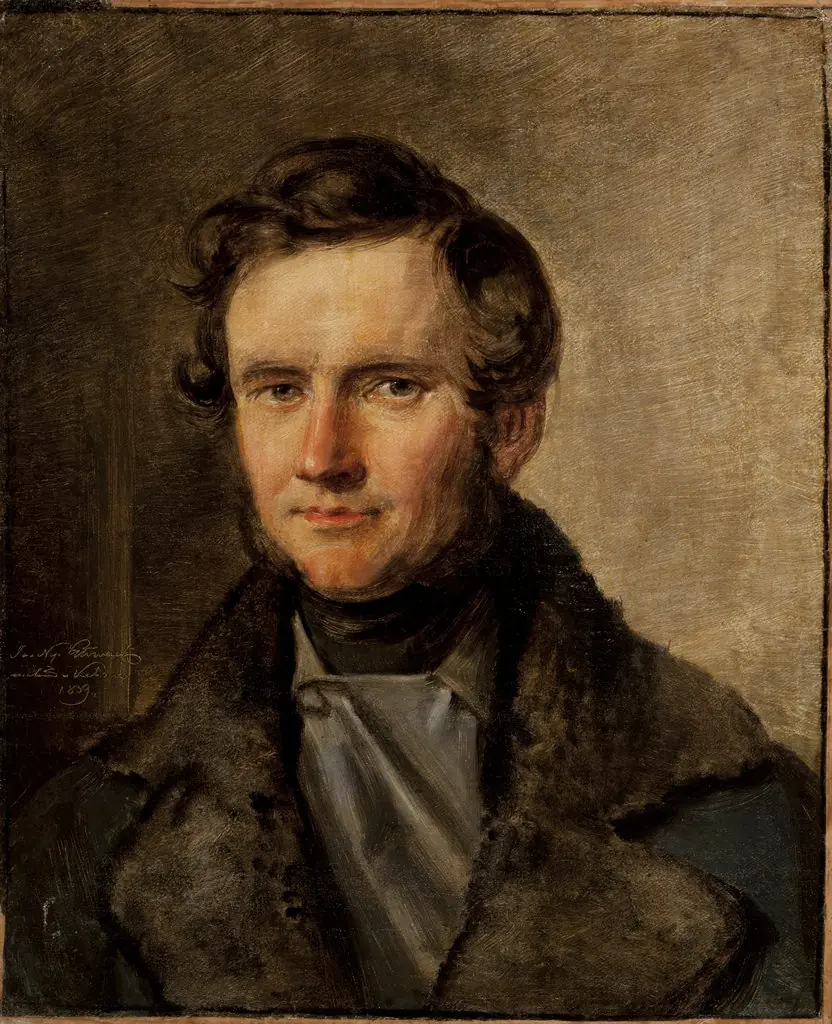 Portrait of Eng. Maciej Bajer, by Jan Nepomucen Głowacki