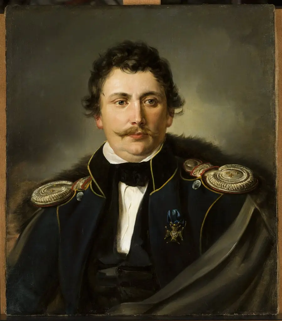 Portrait of Józef Patelski, by Jan Nepomucen Głowacki