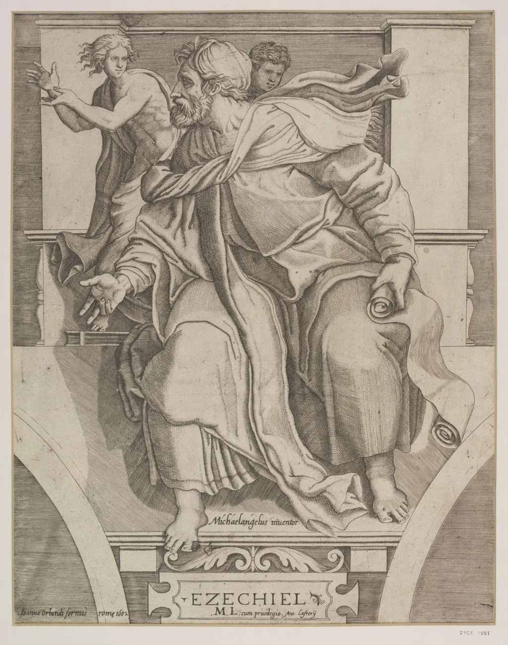 Ezekiel, by Jan Orlandi, 1602