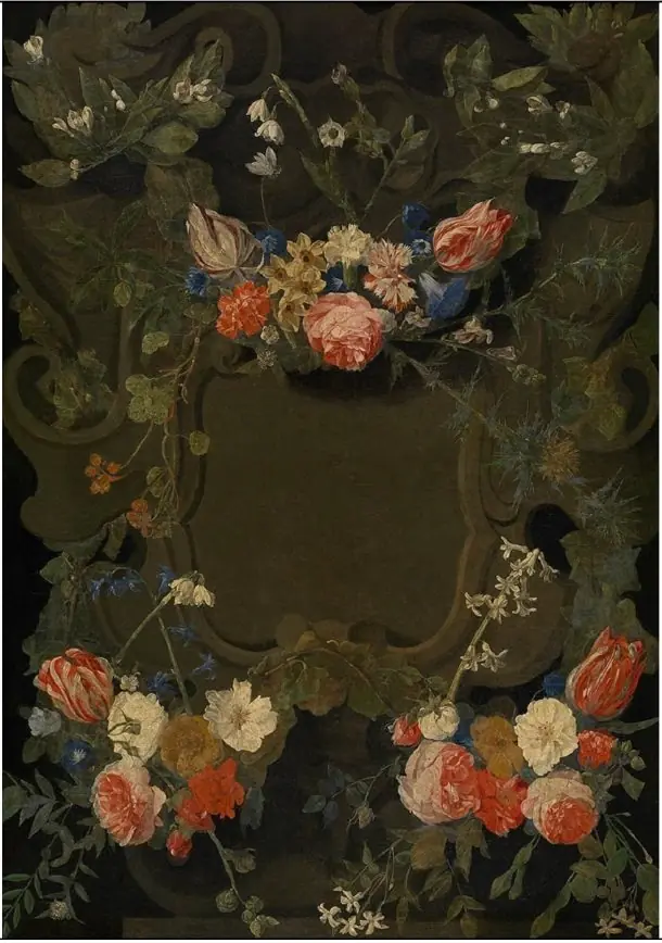 Flower garland, by Jan Philip van Thielen