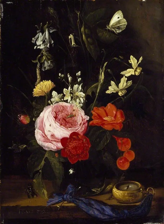 Still Life of Flowers, by Jan Philip van Thielen