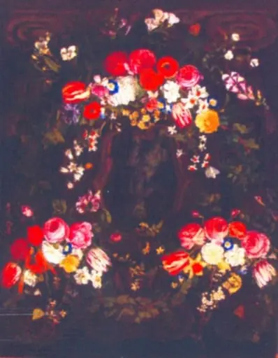 Ghirlandă de flori cu lalele, by Jan Philipp van Thielen