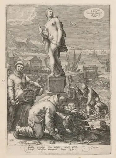 Diana Presiding Over Navigation and Fishing, by Jan Pietersz Saenredam