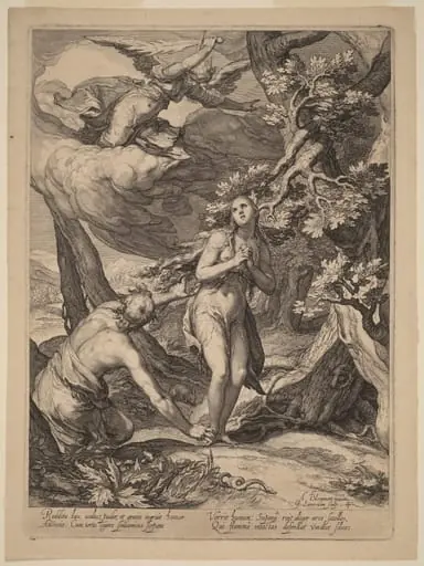 Expulsion from Eden, by Jan Pietersz Saenredam