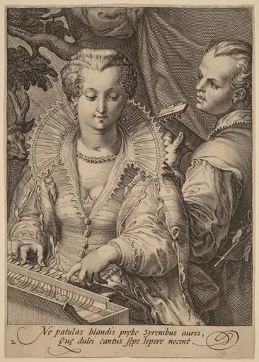 Hearing, by Jan Pietersz Saenredam
