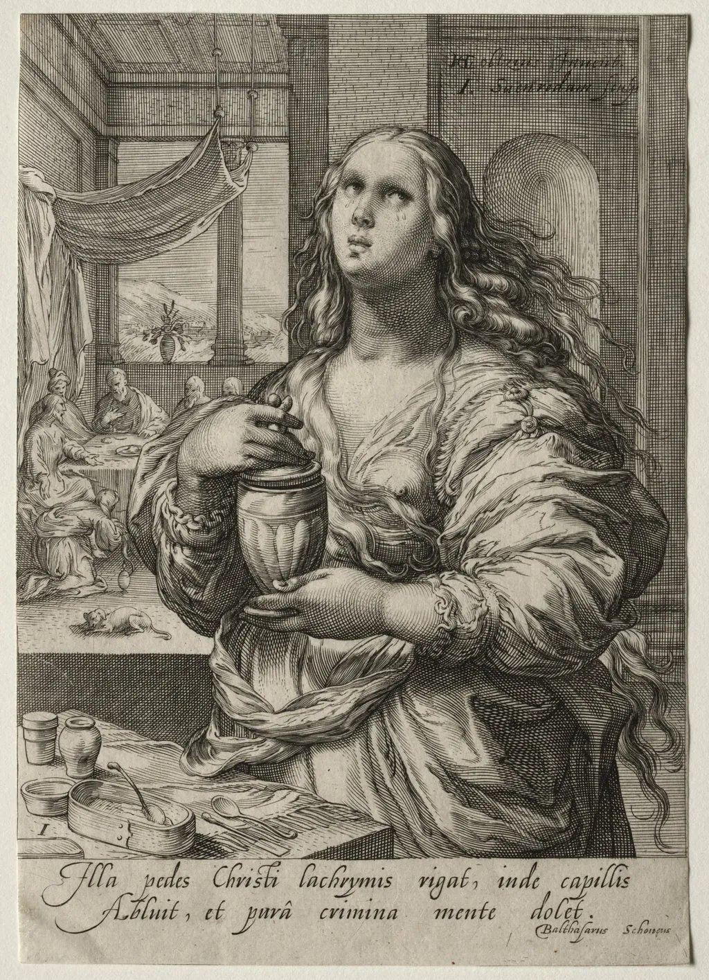 Heroines of the New Testament: Mary Magdalen, by Jan Pietersz Saenredam, 1595