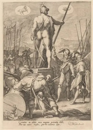 Mars Presiding Over the Arts of War, by Jan Pietersz Saenredam