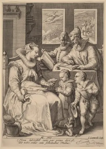 Morning, by Jan Pietersz Saenredam