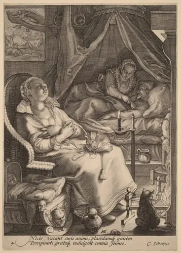 Night, by Jan Pietersz Saenredam