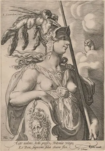 Pallas Athena, by Jan Pietersz Saenredam
