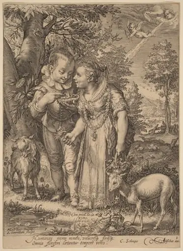 Spring, by Jan Pietersz Saenredam