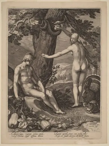 Temptation of Man, by Jan Pietersz Saenredam