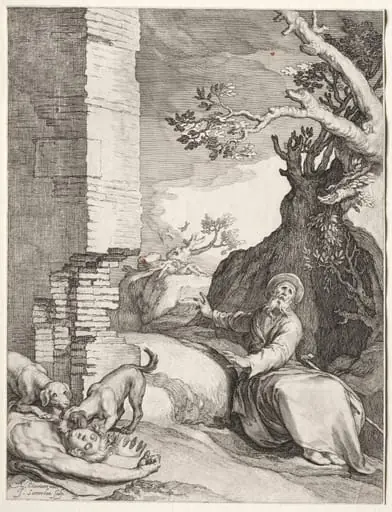 The Prediction of Ahijah, by Jan Pietersz Saenredam