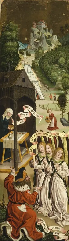 Abraham and the Three Angels, by Jan Polack