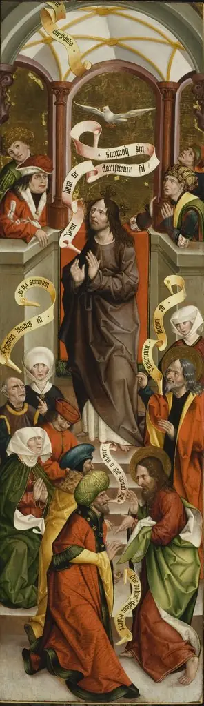 Christ Preaching in the Temple, by Jan Polack