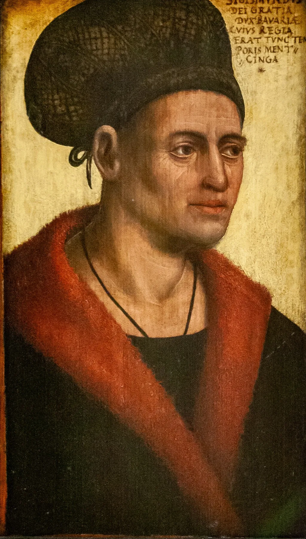 Herzog Sigismund von Bayern-München (zugeschrieben), by Jan Polack, unspecified, 1490