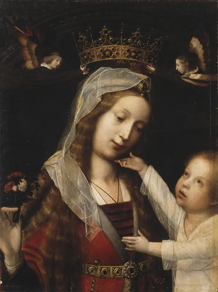 Madonna with the Child, by Jan Provoost