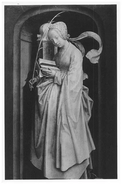 Saint Barbara from Nicodemia, by Jan Provoost