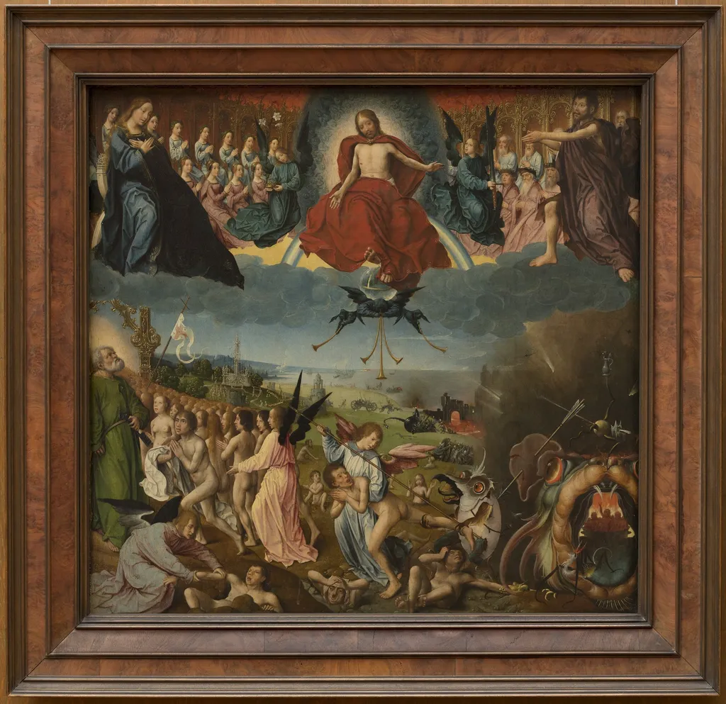 The Last Judgment, by Jan Provoost, oil, 1525