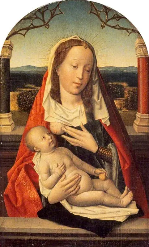The Virgin and Child, by Jan Provoost