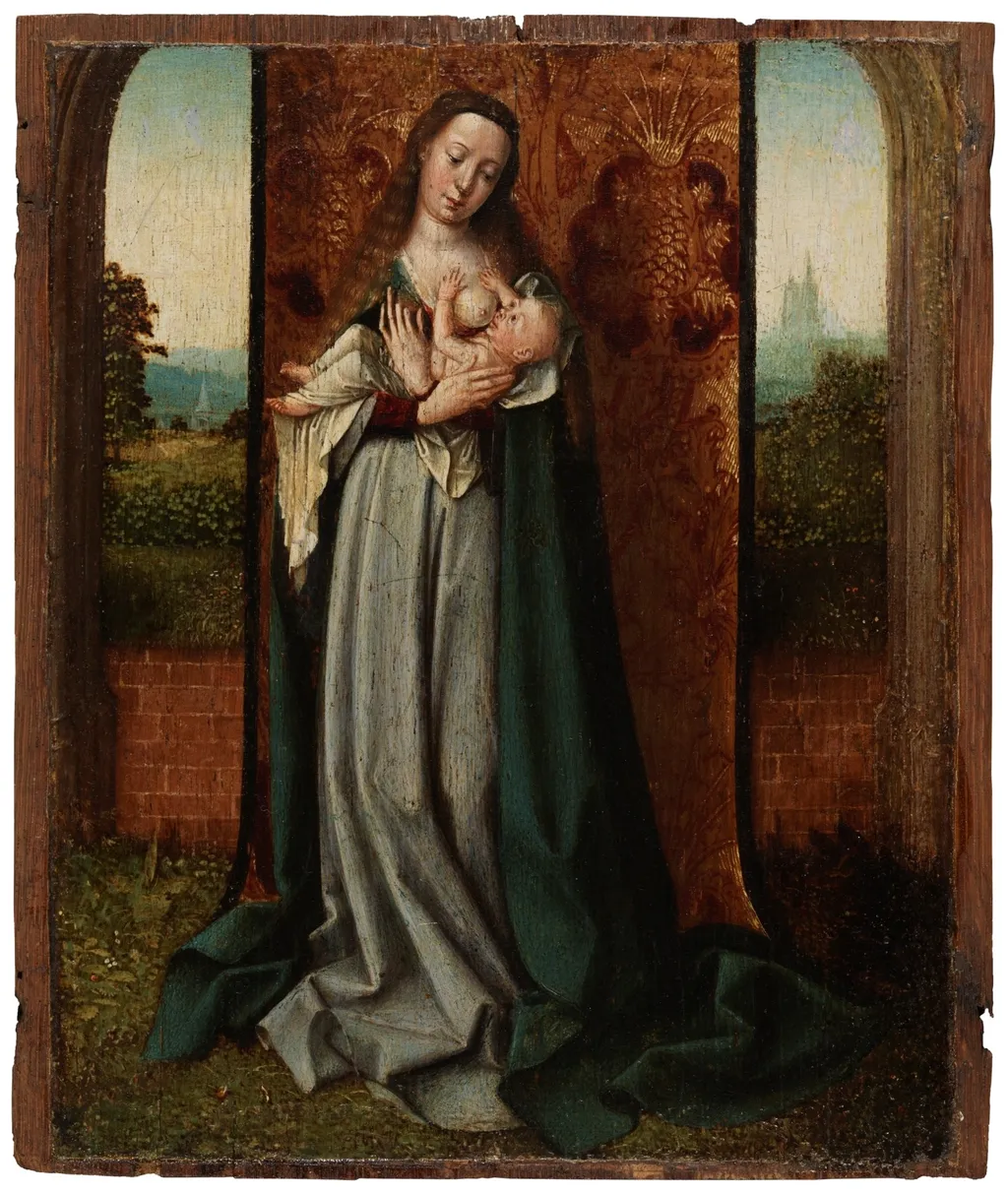 The Virgin and Child, by Jan Provoost, unspecified, 1500