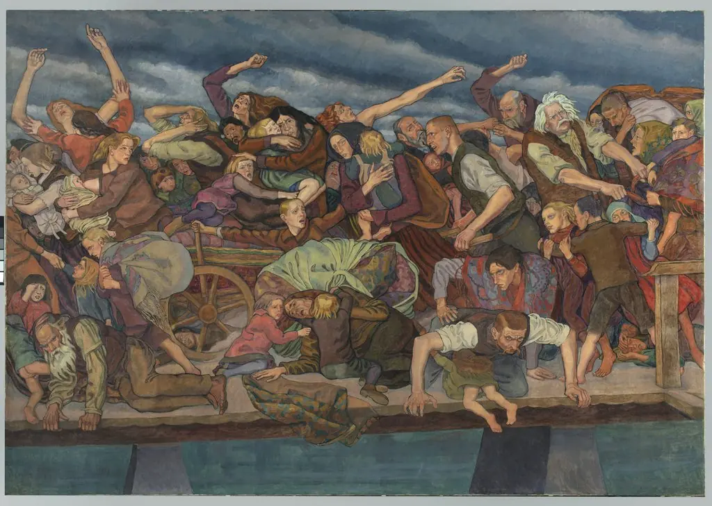 Refugees, by Jan Rembowski