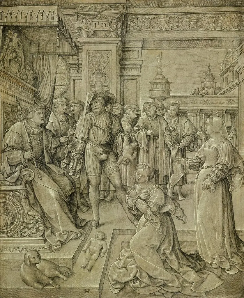 The Judgment of Solomon, by Jan Rombouts I