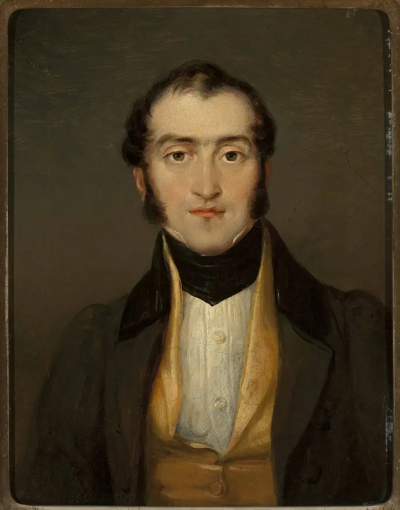 Portrait of a man, by Jan Rustem