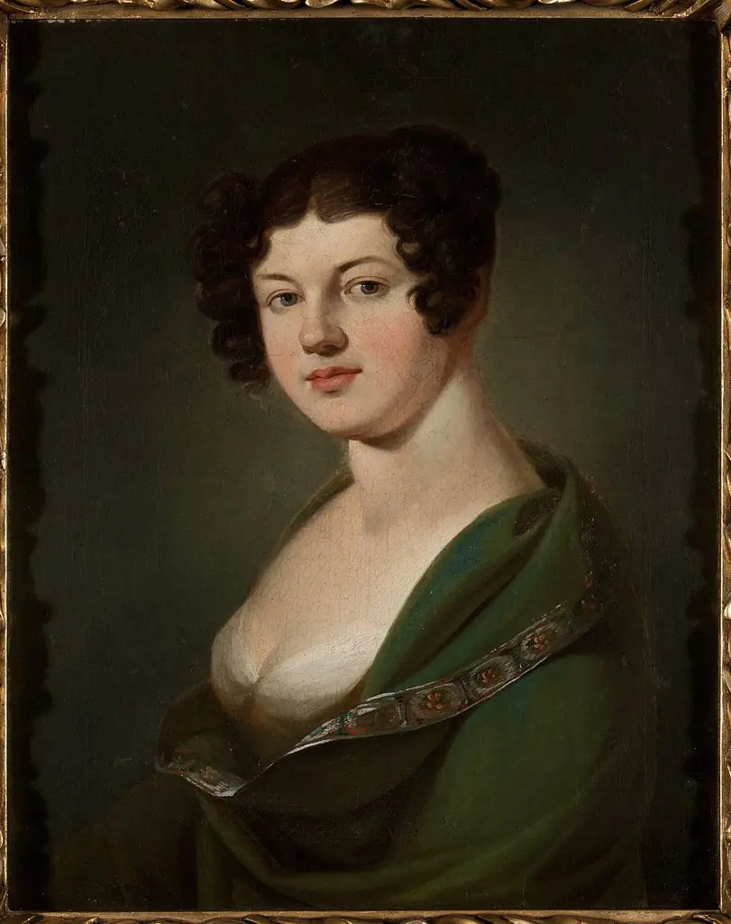 Portrait of Aniela Nowicka née Popławska, by Jan Rustem