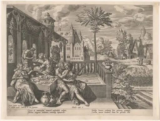 The Perniciousness of Men, by Jan Sadeler I