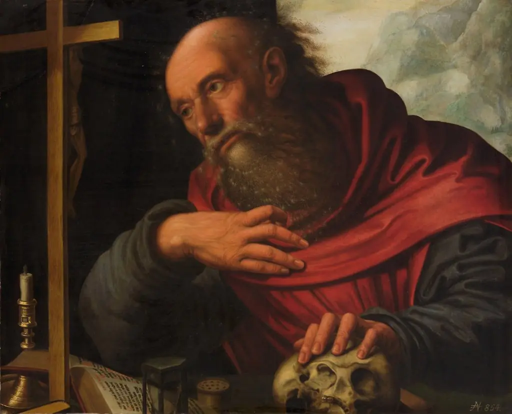 St. Jerome, by Jan Sanders van Hemessen