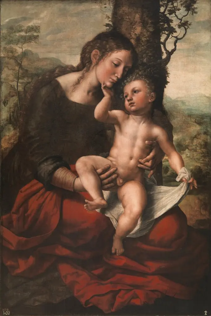 The Virgin and the Child, by Jan Sanders van Hemessen