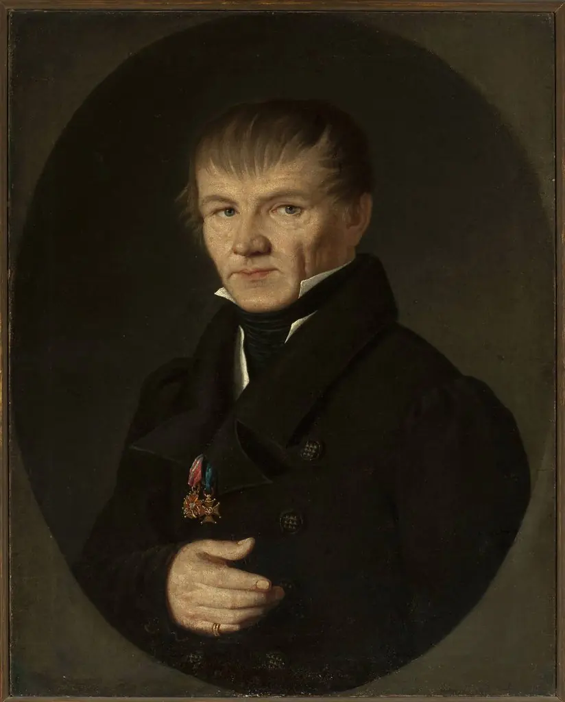 Portrait of a man – Dr. Werner (?), by Jan Sikorski