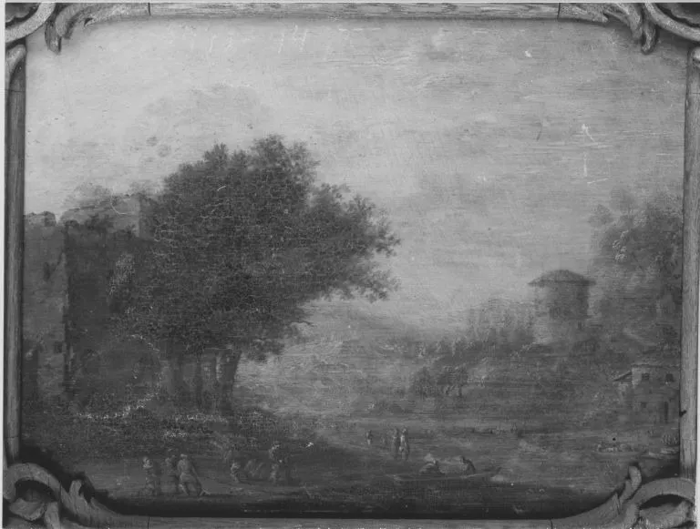 Flusslandschaft, by Jan Soukens, unspecified, 1701
