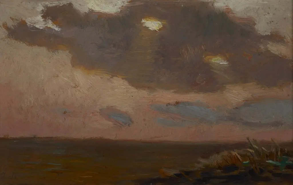 After Sunset, by Jan Stanisławski