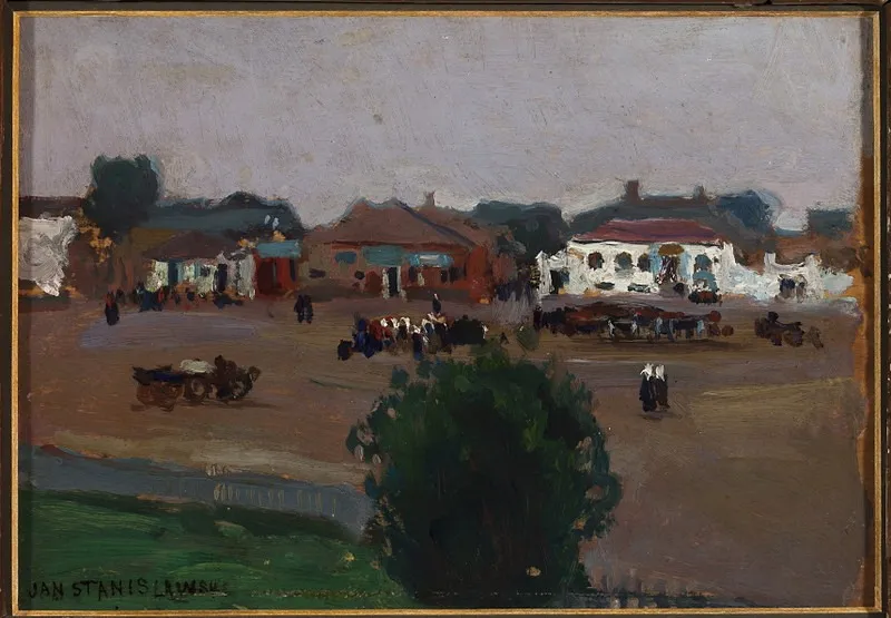 Bila Tserkva, by Jan Stanisławski, oil, 1896