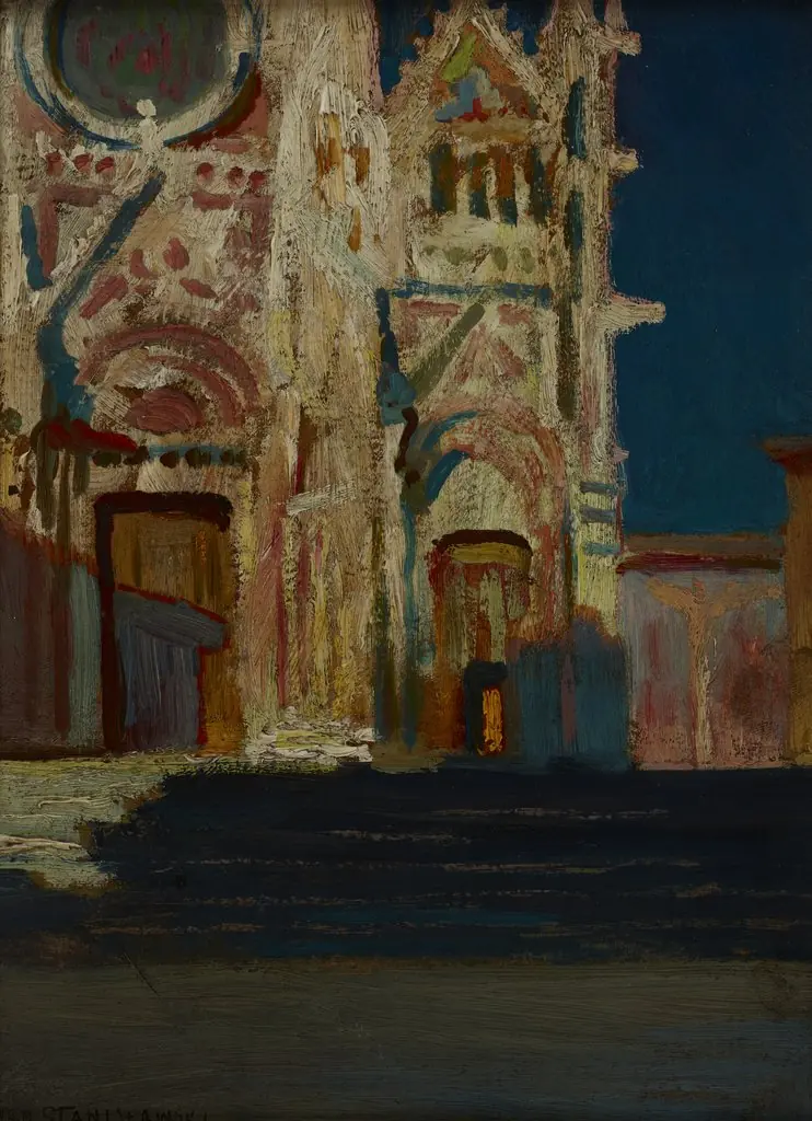 Cathedral in Sienna, by Jan Stanisławski